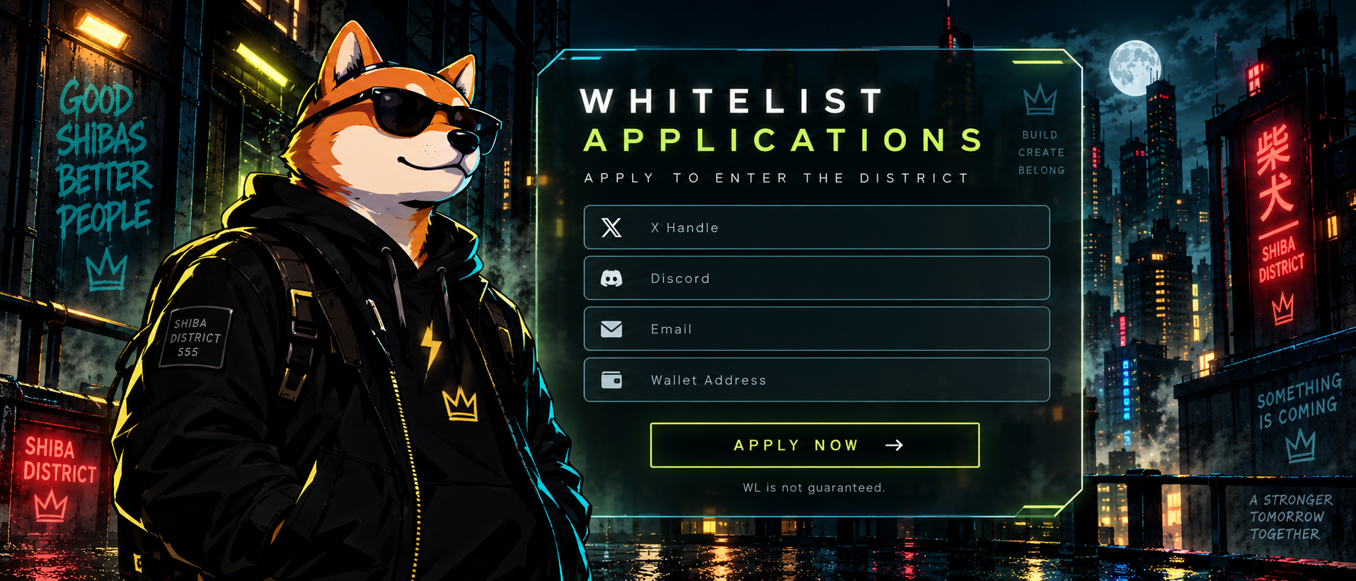 Shiba District whitelist artwork