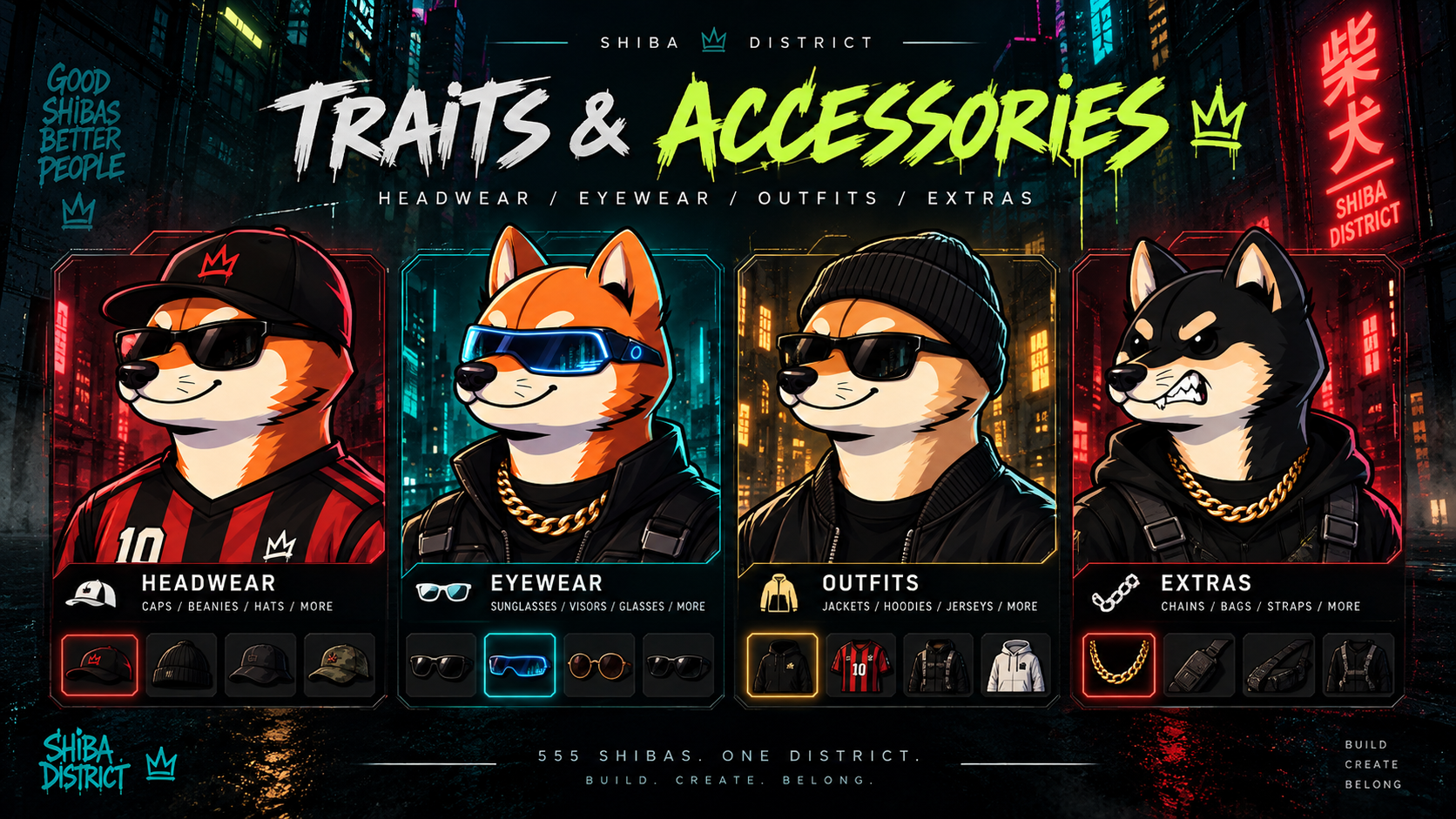 Traits & Accessories artwork